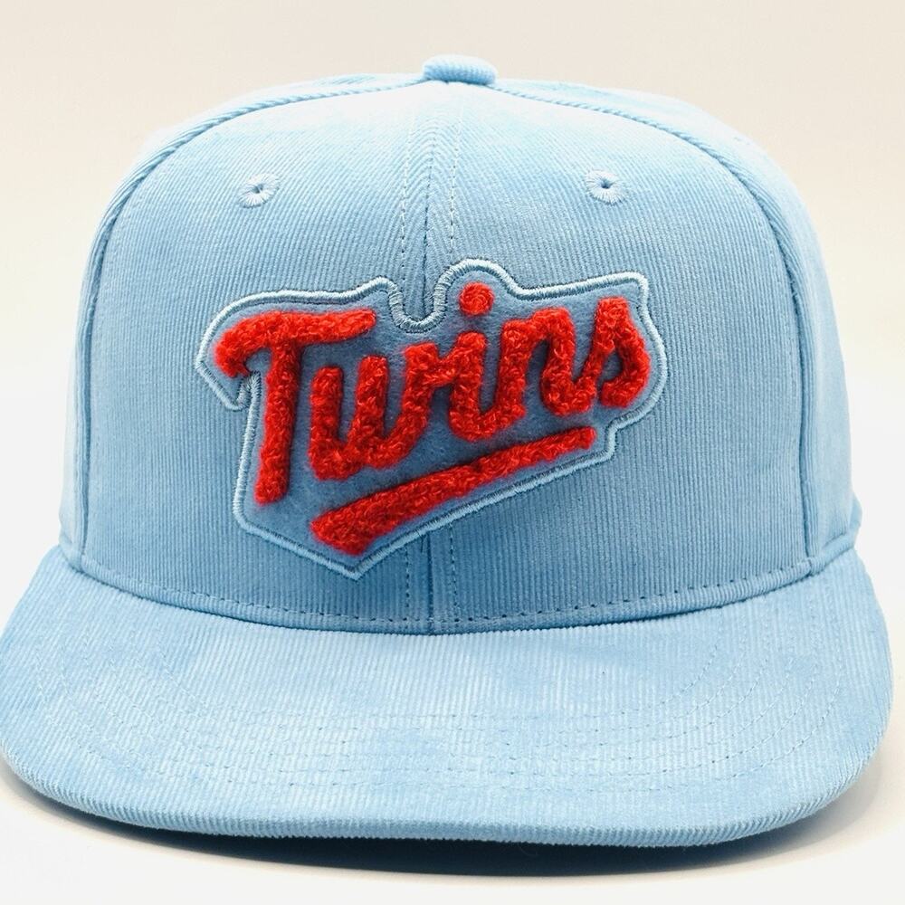 Minnesota Twins Hat Cap Snap Back One Size Blue MLB Baseball Chenille Target